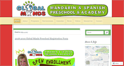 Desktop Screenshot of globalmindsschool.com